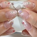 Snowバレンタインネイル