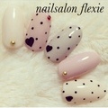 ハート×ドット♡