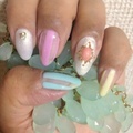 ストライプnail