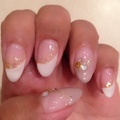 斜めダブルフレンチnail