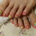 パステルボーダーフット