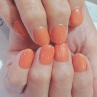 テラコッタカラーnail