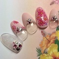 押し花ネイル¥10000