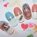フレンチグラデ ニコちゃん