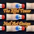 The Effel Tower Nail Art Desig