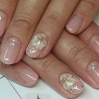 立体お花ネイル☆￥6000コース