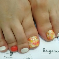 FOOTネイル(^^)(bi.grace nail)