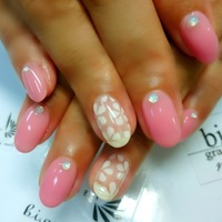 お花アート(*^_^*)(bi,grace nail)