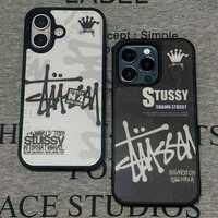 Stussy レディース向け iphone 16 plusケース