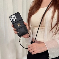 ロエベ スマホケース 本革 牛革 iphone17promax