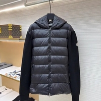 モンクレール ニットスリーブ ダウンジャケット |Moncler