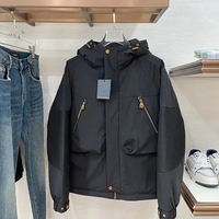 ハイブランド 冬服 ルイヴィトン ダウンコート 防風 防寒 大き