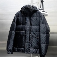 ルイヴィトン ダウンジャケット モノグラム ブラック スーパーコ