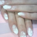 雪ネイル